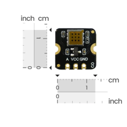 DFRobot SEN0564 Fermion: MEMS Carbon Monoxide CO Gas Detection Sensor (Breakout, 5-5000ppm) 4733254