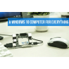 DFRobot DFR0470-ENT LattePanda V1 - The Smallest Windows 10 Single Board Computer with Win10 Enterprise License (4GB/64GB)