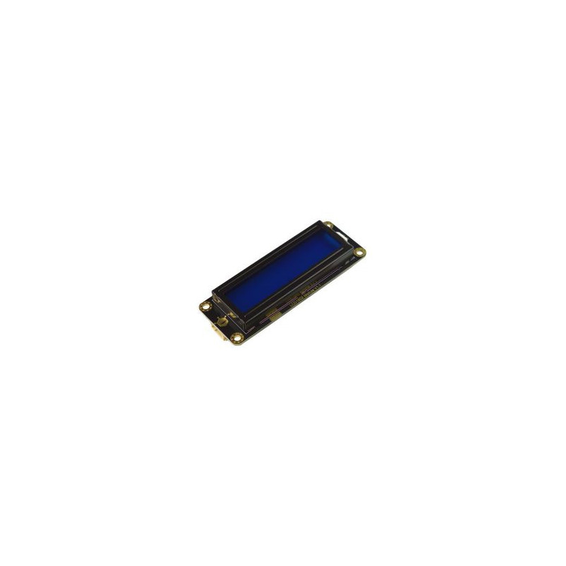 DFROBOT (DFR0555) LCD Display Module Kit, LCD1602, I2C, Blue, Arduino Development Boards