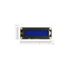 DFROBOT (DFR0555) LCD Display Module Kit, LCD1602, I2C, Blue, Arduino Development Boards