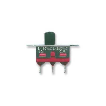 Slide Switch SPDT On-On Panel Mount 1000 Series 6A 250V