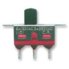Slide Switch SPDT On-On Panel Mount 1000 Series 6A 250V