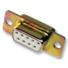 DB9 D-Sub Connector Receptacle 9 Contacts DE Solder Cup Standard