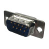 DB9 D-Sub Plug Connector 9 Pin DE Stamped Contacts Solder Cup Standard