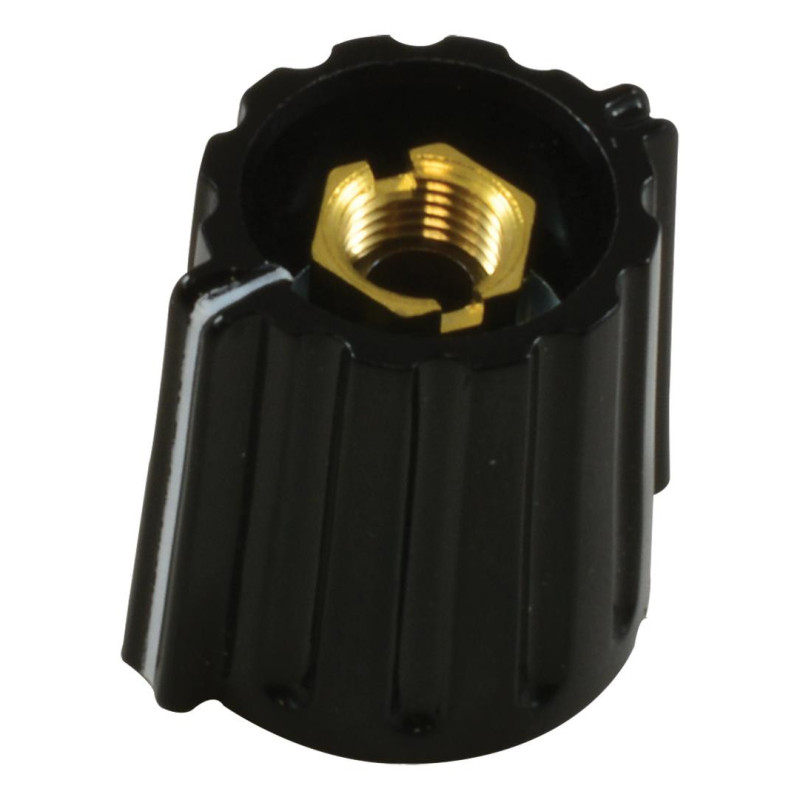 Elma (023-3520) Round Shaft Knob, 6.35mm, Precision Control Knob