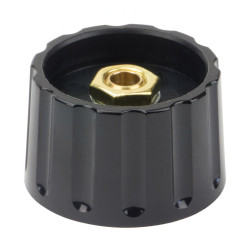 Elma (021-5420) Round Shaft Knob, 6mm | 28mm Control Knob
