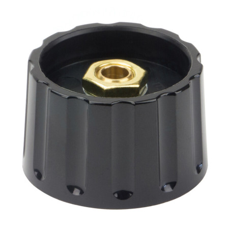 Elma (021-5420) Round Shaft Knob, 6mm | 28mm Control Knob