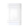 Antwire 4x4 Cover Strip Blank Wall Plate - White Gloss