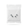 4-Port Satellite & F-Connector Wall Outlet Faceplate - White