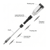 Multicomp Pro Pocket Precision Screwdriver Set with Bits