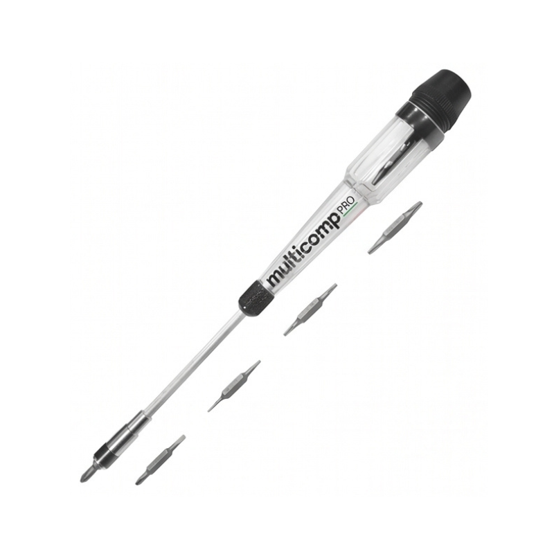 Multicomp Pro Pocket Precision Screwdriver Set with Bits