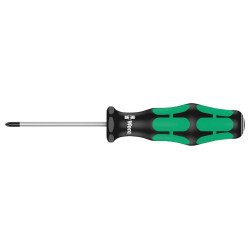 Wera (05009305001) Screwdriver, Pozidriv, PZ0, 60 mm Blade, 141 mm Overall