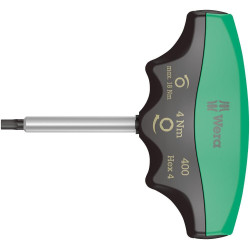 Wera (05005080001) Screwdriver, Hex, Torque Indicator, Hex, 4mm Tip, 4.0 Nm
