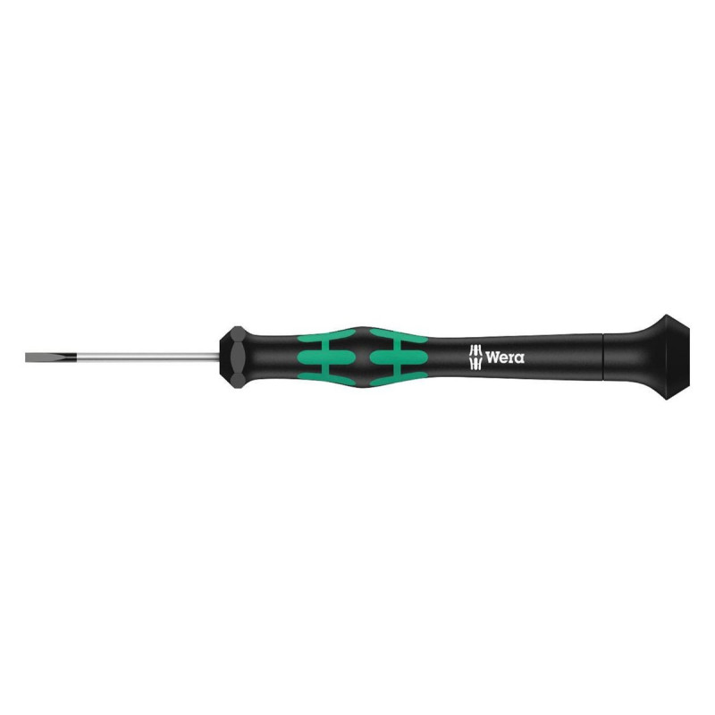 Wera (117991) Screwdriver  Slotted  Precision  40 mm Blade  1 mm Tip