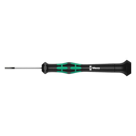 Wera (117991) Screwdriver  Slotted  Precision  40 mm Blade  1 mm Tip