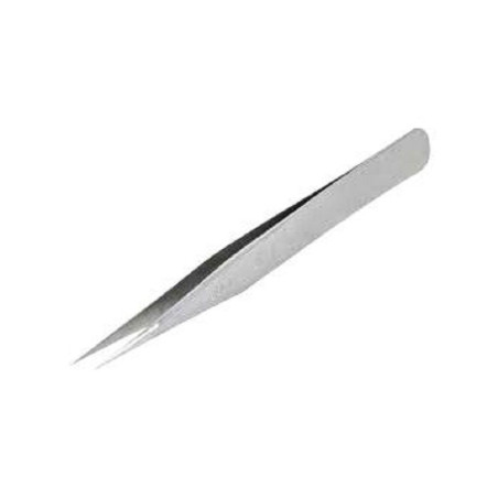 Weller Erem (RRS) Tweezer  Heavy Duty  Straight  Pointed  Stainless Steel