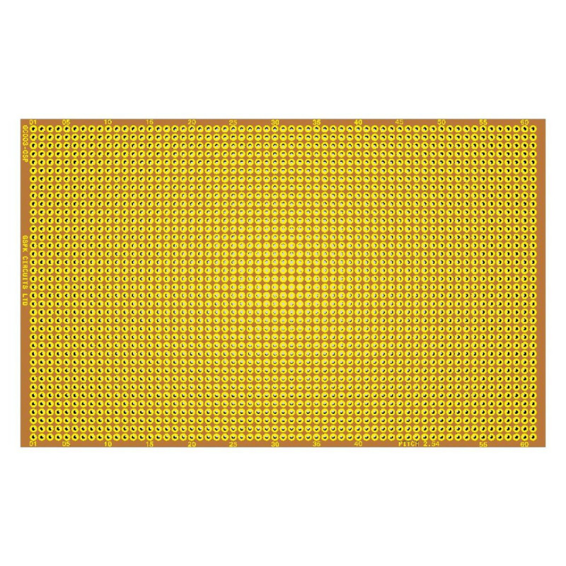 GSPK Circuits (GC003-OSP) Prototyping Board  FR2  100mm x 160mm
