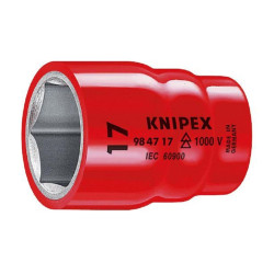 Knipex (98 47 18) Socket  Hexagon  0.5 Drive  18 x 55 mm"