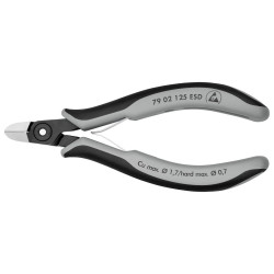 Knipex (79 02 125 ESD) Cutter  Electronics  Precision  Side  125 mm