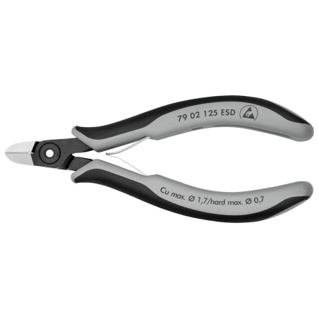 Knipex (79 02 125 ESD) Cutter  Electronics  Precision  Side  125 mm