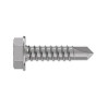 TR Fastenings (6.3 X 19 WXSTDX Z100 DIN7504) Hex Washer Head Screws