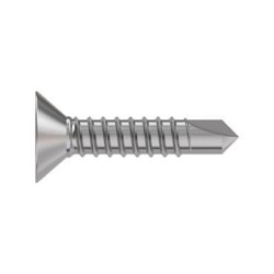 TR Fastenings (2.9 X 16 KPSTDX Z100 DIN7504) Countersunk Head Screws