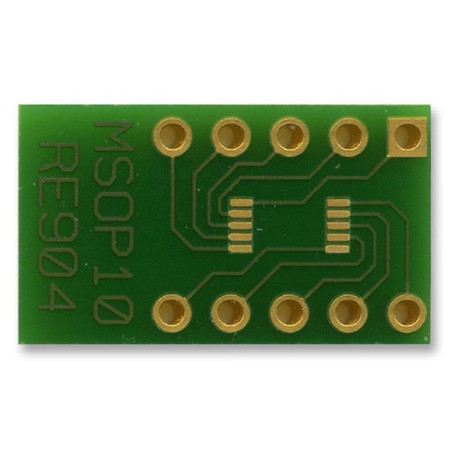 Roth Elektronik (RE904) Multiadaptor - MSOP-10 - Epoxy Glass Composite