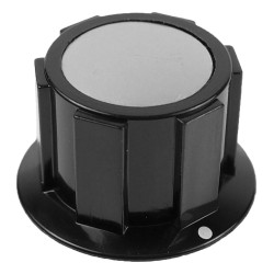 Multicomp Pro (MP1622) Knob  Round Shaft  6 mm  25.4 mm  MP16 Series